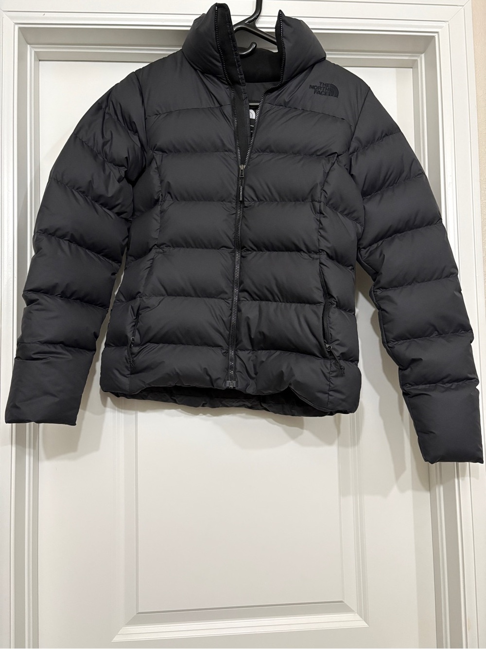 Women North Face Black Nuptse Jacket XS